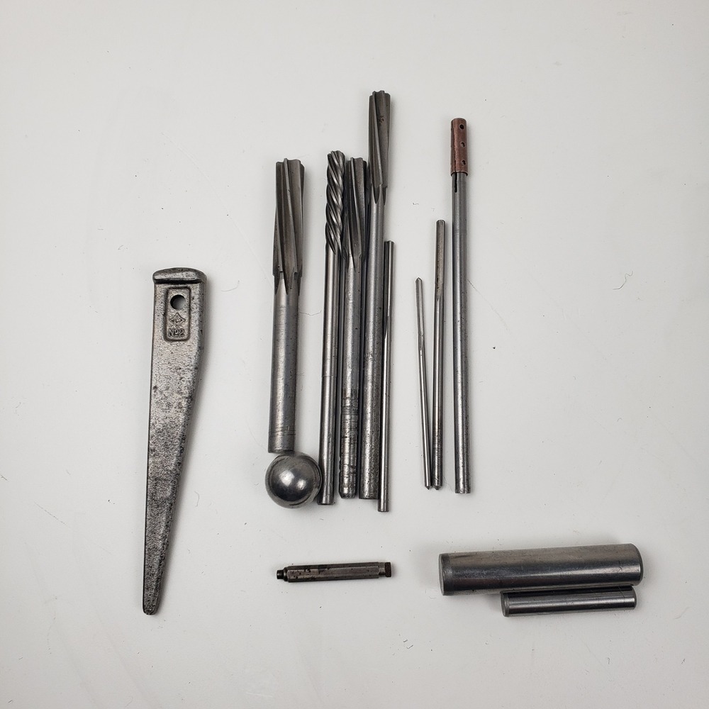 Vintage Machinist Tool Lot Reamers Drill‎ Drift 8-32 Metalworking Shop Tools